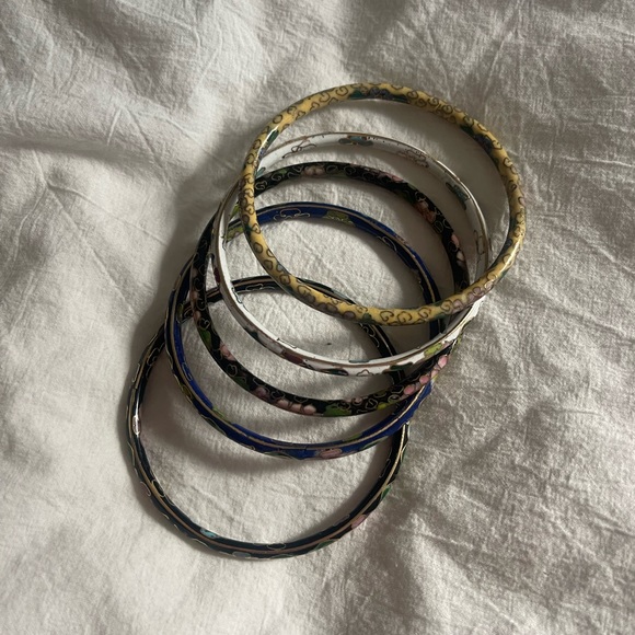 Bangle bracelet set - Picture 2 of 2